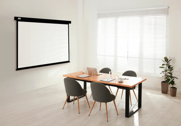 Экран Cactus 120" 183x244см Wallscreen CS-PSW-183X244-BK 4:3 настенно-потолочный рулонный черный