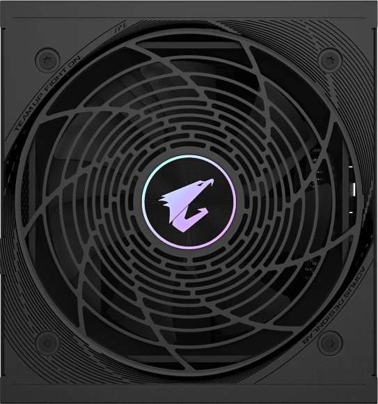 Блок питания Gigabyte ATX 850W Aorus Elite GP-AE850PM PG5 Gen.5 80+ platinum (20+4pin) APFC 120mm fan 8xSATA Cab Manag RTL
