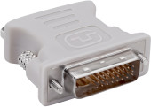Адаптер Buro DVI-I(m) VGA (f) Адаптер Buro DVI-I(m) VGA (f)