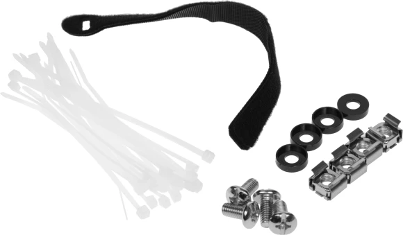 Патч-панель наборная Hyperline PPBL3-19-24S-RM 19" 1U 24xRJ45