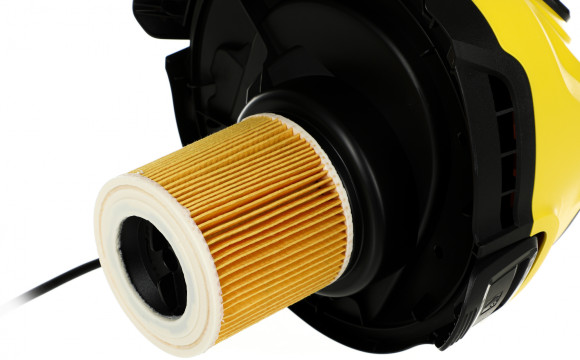 Строительный пылесос Karcher WD 3 P S V-17/4/20 1000Вт (уборка: сухая/сбор воды) желтый