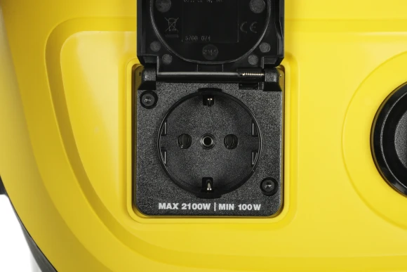 Строительный пылесос Karcher WD 3 P S V-17/4/20 1000Вт (уборка: сухая/влажная/выдув/сбор воды) желтый