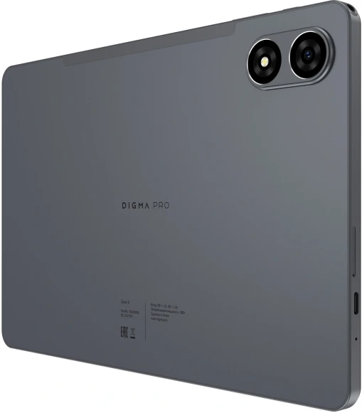 Планшет Digma Pro Zoom II T615 (1.8) 8C RAM6Gb ROM128Gb 10.1" IPS 1920x1200 4G Android 15 темно-серый 13Mpix 5Mpix BT WiFi microSD 1Tb 7000mAh 24hr 298hrs Планшет Digma Pro Zoom II T615 (1.8) 8C RAM6Gb ROM128Gb 10.1" IPS 1920x1200 4G Android 15 темно-серый 13Mpix 5Mpix BT WiFi microSD 1Tb 7000mAh 24hr 298hrs