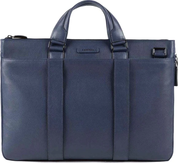 Деловая сумка Piquadro Modus Special CA4021MOS/BLU с отделением для ноутбука 15.6" синяя натур.кожа