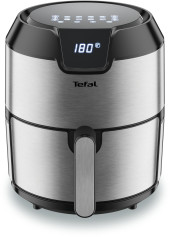 Аэрогриль Tefal Easy Fry Deluxe EY401D15 1500Вт серебристый/черный Аэрогриль Tefal Easy Fry Deluxe EY401D15 1500Вт серебристый/черный