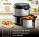 Аэрогриль Tefal Easy Fry Deluxe EY401D15 1500Вт серебристый/черный Аэрогриль Tefal Easy Fry Deluxe EY401D15 1500Вт серебристый/черный