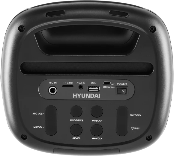 Минисистема Hyundai H-MC1231 черный 40Вт FM USB BT micro SD Минисистема Hyundai H-MC1231 черный 40Вт FM USB BT micro SD