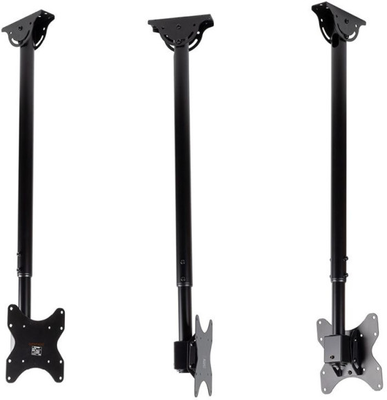 Кронштейн для телевизора Arm Media LCD-1600 черный 15"-48" макс.55кг потолочный наклон Кронштейн для телевизора Arm Media LCD-1600 черный 15"-48" макс.55кг потолочный наклон