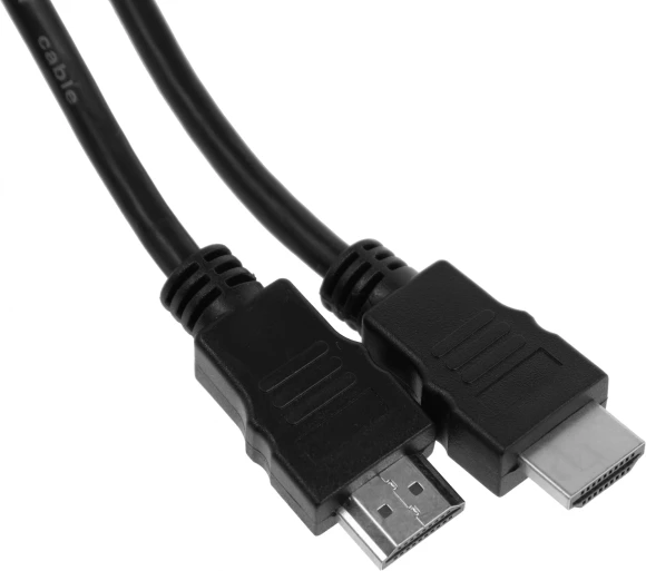 Кабель аудио-видео Premier 5-813 HDMI (m)/HDMI (m) 0.5м. феррит.кольца позолоч.конт. черный (5-813 0.5)
