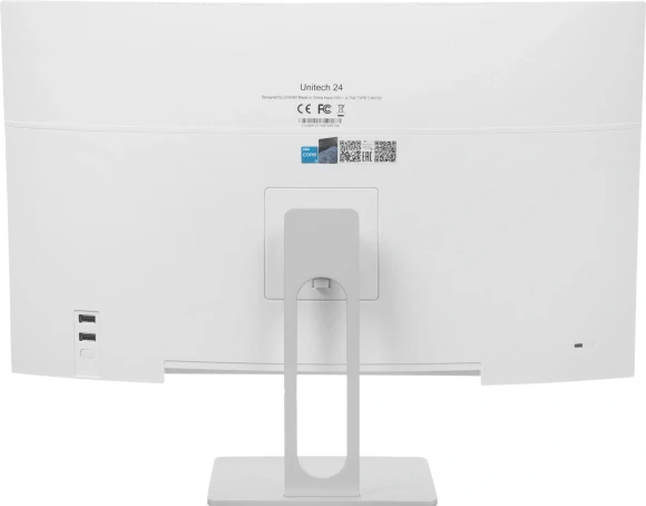 Моноблок Chuwi Unitech 24 23.8" Full HD i3 1220P (1.5) 16Gb SSD512Gb UHDG Windows 11 Pro GbitEth WiFi BT 90W клавиатура мышь Cam белый/серебристый 1920x1080