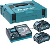 Батарея аккумуляторная Makita 191V40-2 40В 4Ач Li-Ion (З/У в компл.) Батарея аккумуляторная Makita 191V40-2 40В 4Ач Li-Ion (З/У в компл.)