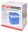 Автохолодильник Starwind CB-112 24л 48Вт голубой/белый