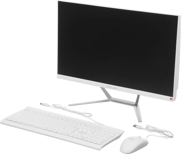 Моноблок Teclast K24 Air 23.8" Full HD i5 14450HX (2.4) 32Gb SSD1Tb UHDG Windows 11 Pro GbitEth WiFi BT 120W клавиатура мышь белый 1920x1080