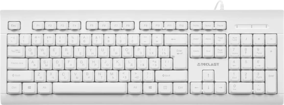 Моноблок Teclast K24 Air 23.8" Full HD i5 14450HX (2.4) 32Gb SSD1Tb UHDG Windows 11 Pro GbitEth WiFi BT 120W клавиатура мышь белый 1920x1080