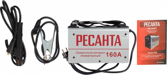 Сварочный аппарат Ресанта САИ-160 инвертор ММА DC 6.5кВт