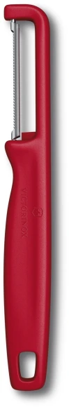 Овощечистка Victorinox Iotaс лезвием двухсторон. черный упак.:европодвес (6.0943.3)