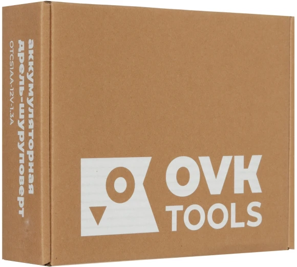 Дрель-шуруповерт Ovk Tools OTCS1AA-12V-1.3A аккум. патрон:быстрозажимной