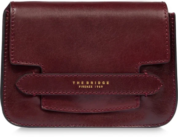 Сумка женская The Bridge Lucrezia 04192001/YH темно-синяя натур.кожа