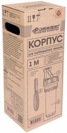 Корпус фильтра Джилекс 1 М 1" (в комп.:2 предмета) (9053) Корпус фильтра Джилекс 1 М 1" (в комп.:2 предмета) (9053)
