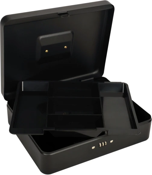 Ящик для денег без номинала Cactus CS-DCB-004 90x300x240 графитовый сталь 1.76кг Ящик для денег без номинала Cactus CS-DCB-004 90x300x240 графитовый сталь 1.76кг