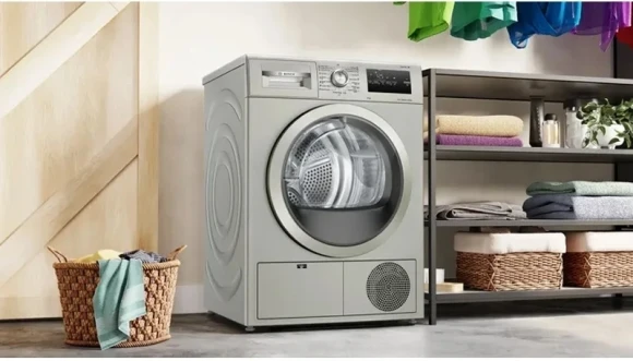 Сушильная машина Bosch WTN86212ME пан.англ. кл.энер.:A+++ макс.загр.:8кг серый