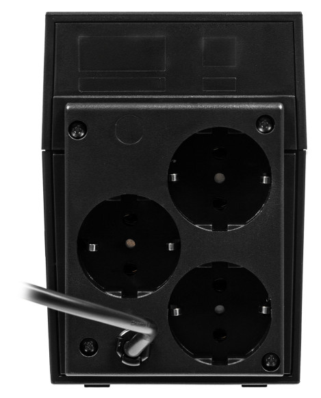 Источник бесперебойного питания Powercom Raptor RPT-1000A EURO 600Вт 1000ВА черный Источник бесперебойного питания Powercom Raptor RPT-1000A EURO 600Вт 1000ВА черный