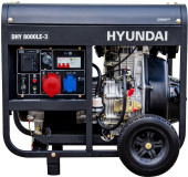 Генератор Hyundai DHY 8000LE-3 6.5кВт Генератор Hyundai DHY 8000LE-3 6.5кВт