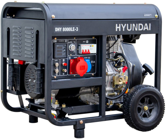 Генератор Hyundai DHY 8000LE-3 6.5кВт Генератор Hyundai DHY 8000LE-3 6.5кВт