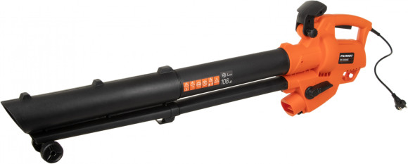 Воздуходувка-пылесос Patriot BV2000E 2000Вт пит.:от сети черный/оранжевый Воздуходувка-пылесос Patriot BV2000E 2000Вт пит.:от сети черный/оранжевый