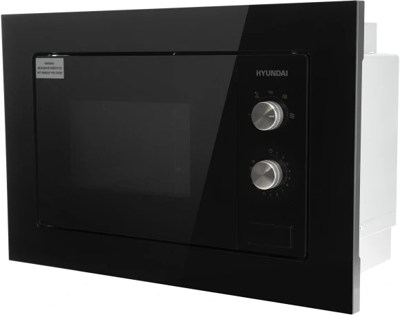 Микроволновая печь Hyundai HBW 2030S BG 20л. 800Вт черный (встраиваемая)