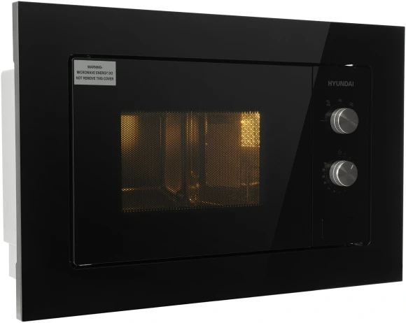 Микроволновая печь Hyundai HBW 2030S BG 20л. 800Вт черный (встраиваемая)