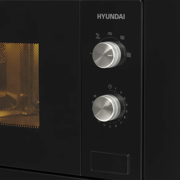 Микроволновая печь Hyundai HBW 2030S BG 20л. 800Вт черный (встраиваемая)