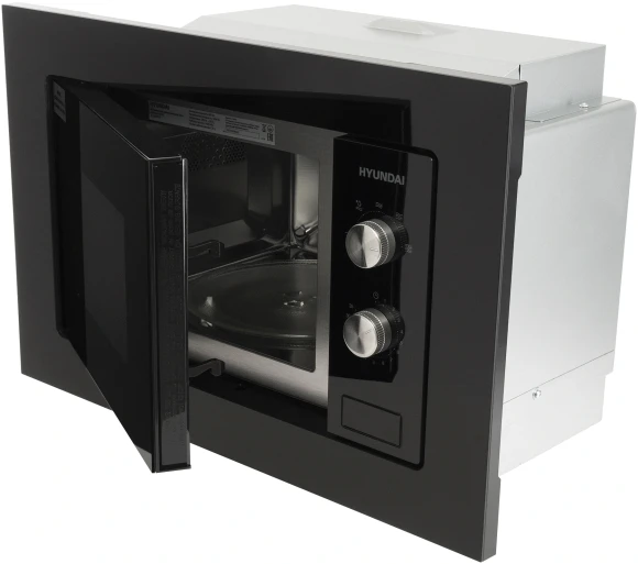 Микроволновая печь Hyundai HBW 2030S BG 20л. 800Вт черный (встраиваемая)