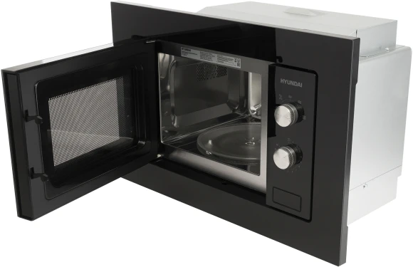 Микроволновая печь Hyundai HBW 2030S BG 20л. 800Вт черный (встраиваемая)