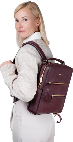 Рюкзак женский Piquadro Patricia CA6771W140/BO бургунди кожа