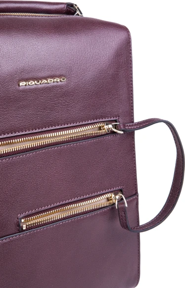 Рюкзак женский Piquadro Patricia CA6771W140/BO бургунди кожа
