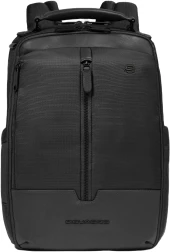 Рюкзак мужской Piquadro Marcel CA6823W138/N черный ткань/натур.кожа