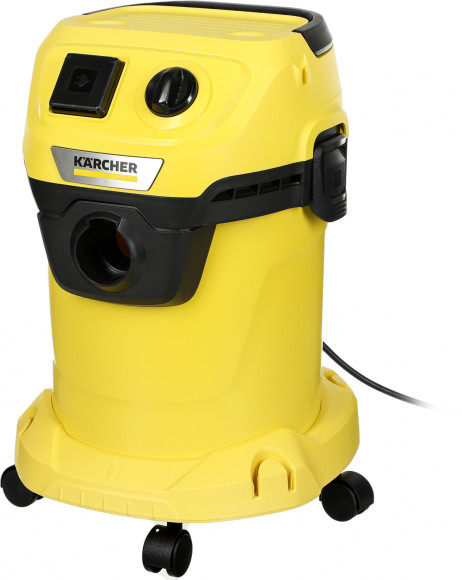 Строительный пылесос Karcher WD 3 P V-17/4/20 1000Вт (уборка: сухая/сбор воды) желтый