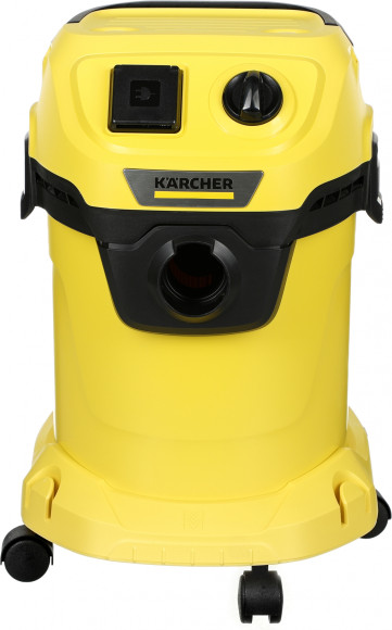 Строительный пылесос Karcher WD 3 P V-17/4/20 1000Вт (уборка: сухая/сбор воды) желтый