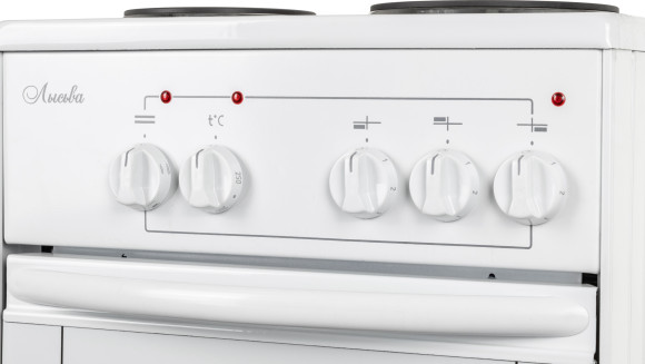 Плита Электрическая Лысьва ЭП 301 СТ белый эмаль (без крышки)