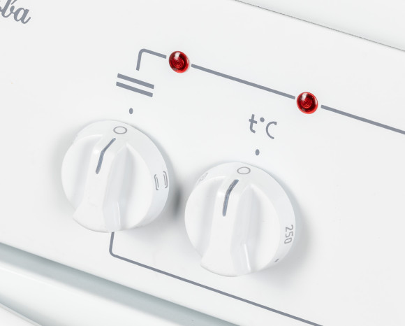 Плита Электрическая Лысьва ЭП 301 СТ белый эмаль (без крышки)