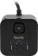 Сетевой удлинитель Buro BU-PC3.1UС-Plus-B 1.5м (3 розетки) черный (коробка)