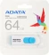 Флеш Диск A-Data 64GB Classic C008 AC008-64G-RWE USB2.0 синий/белый Флеш Диск A-Data 64GB Classic C008 AC008-64G-RWE USB2.0 синий/белый