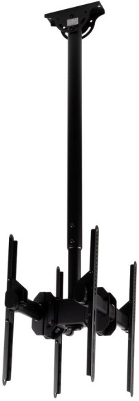 Кронштейн для телевизора Arm Media LCD-1750 черный 26"-65" макс.90кг потолочный поворот и наклон Кронштейн для телевизора Arm Media LCD-1750 черный 26"-65" макс.90кг потолочный поворот и наклон