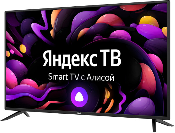 Телевизор LED BBK 40" 40LEX-7257/FTS2C Яндекс.ТВ черный FULL HD 50Hz DVB-T2 DVB-C DVB-S2 WiFi Smart TV (RUS)
