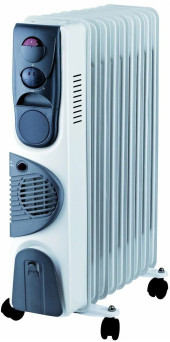 Радиатор масляный Centek CT-6203-9 2400Вт белый Радиатор масляный Centek CT-6203-9 2400Вт белый