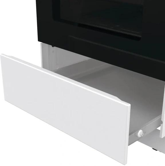 Плита Газовая Gorenje GGI5C22WF белый (стеклянная крышка) реш.чугун