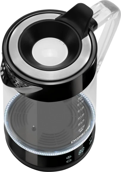 Чайник электрический Polaris PWK 1715CGLD 1.7л. 2200Вт черный корпус: стекло/пластик Чайник электрический Polaris PWK 1715CGLD 1.7л. 2200Вт черный корпус: стекло/пластик