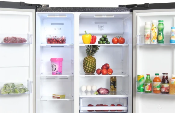 Холодильник Hyundai CS5073FV 3-хкамерн. графит инвертер Холодильник Hyundai CS5073FV 3-хкамерн. графит инвертер