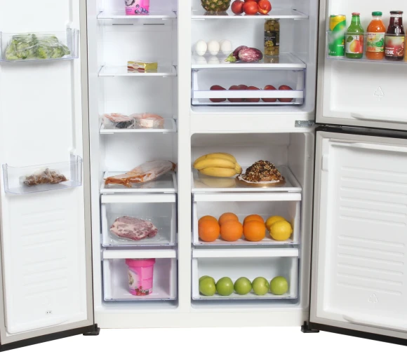 Холодильник Hyundai CS5073FV 3-хкамерн. графит инвертер Холодильник Hyundai CS5073FV 3-хкамерн. графит инвертер